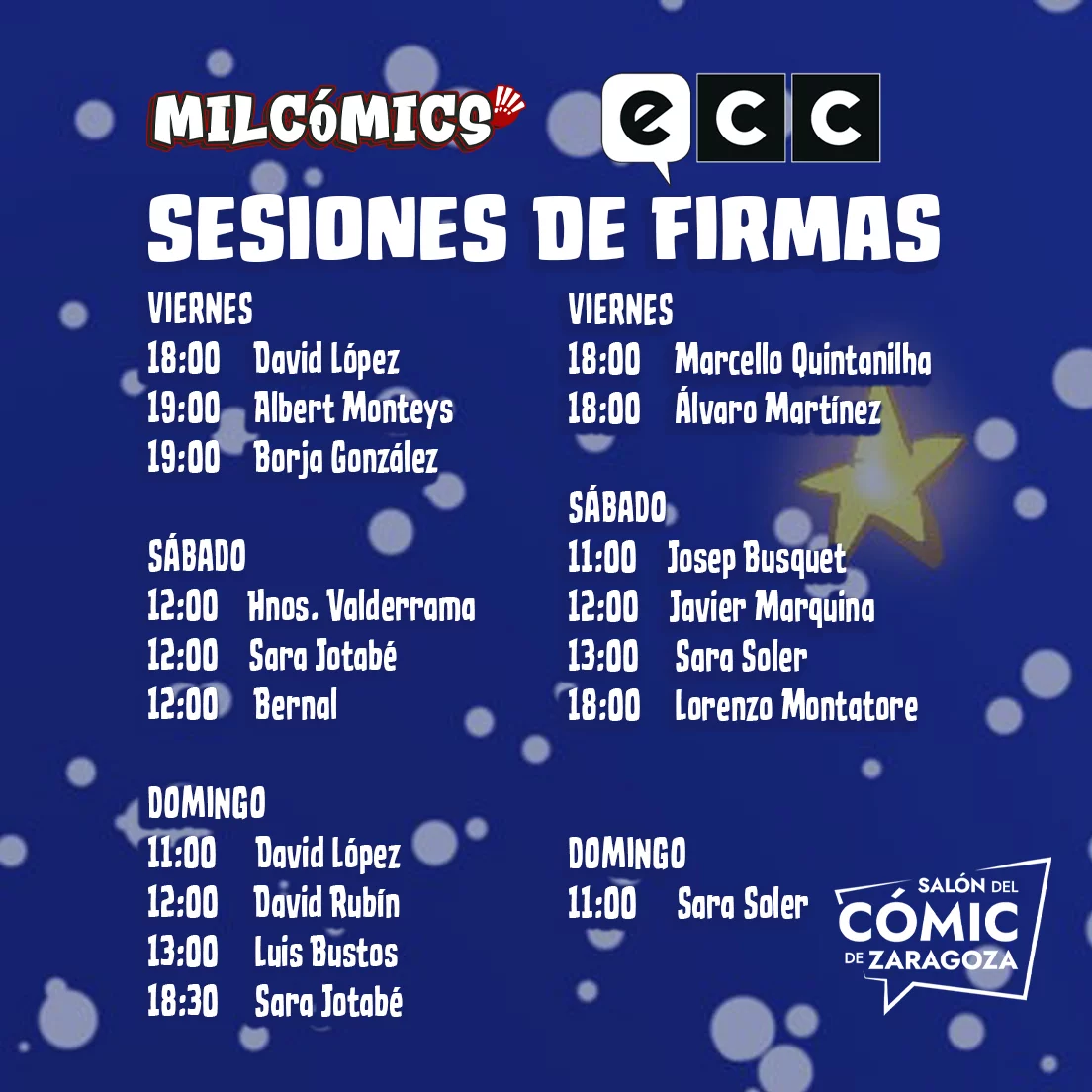 Firmas Milcomics / ECC Ediciones